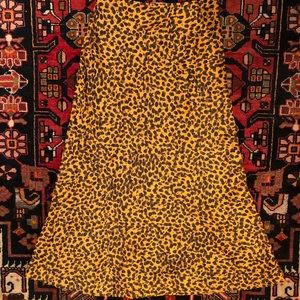 & Other Stories Leopard Skirt